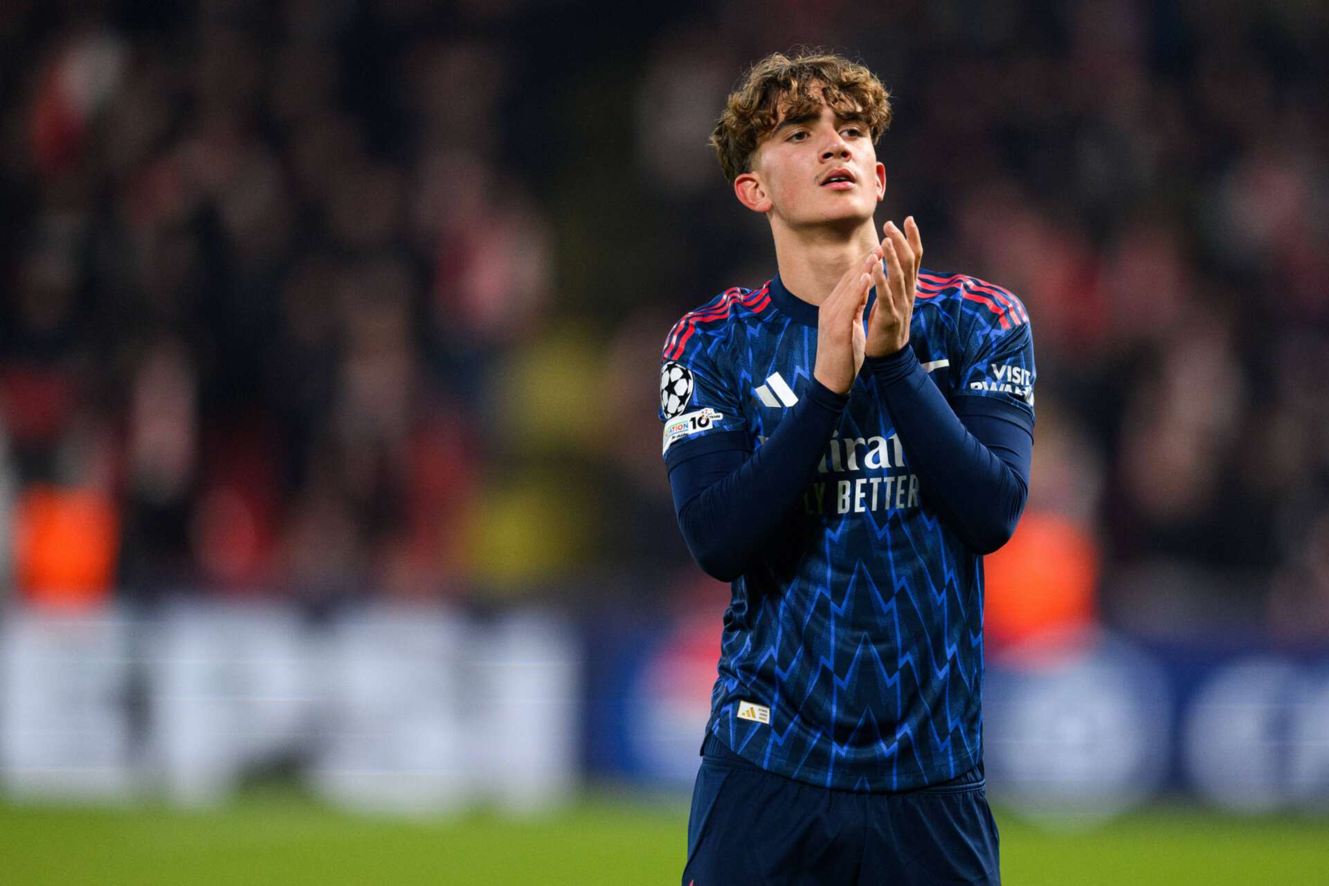 Arsenals Youngster Max Dowman nach seinem historischen Champions League-Debüt gegen Slavia Prag. 4.11.2025