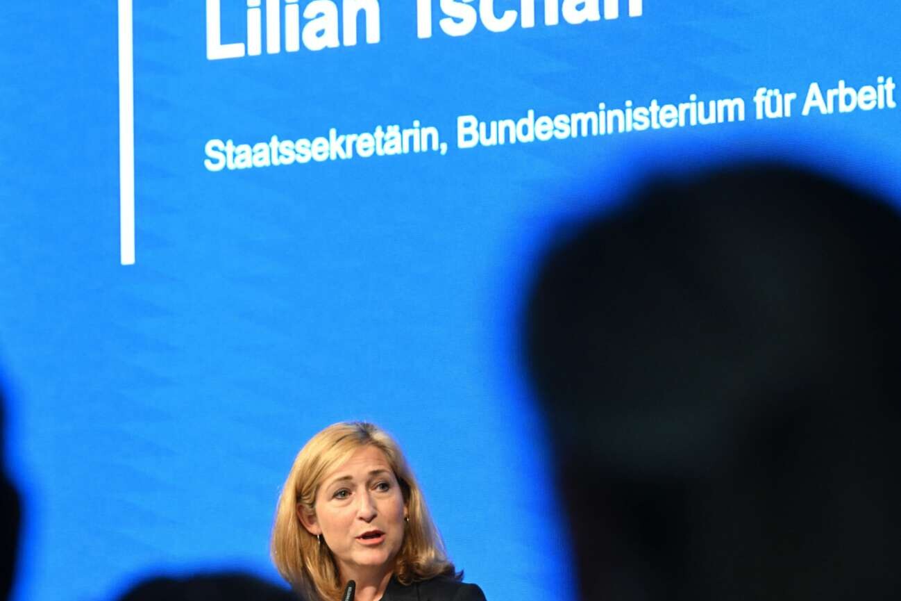 Staatssekretärin Lilian Tschan spricht bei der Eröffnungsfeier des PREVIER