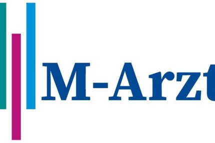 Logo M-Arzt in der Auflösung 1920x1280 px für NEOS