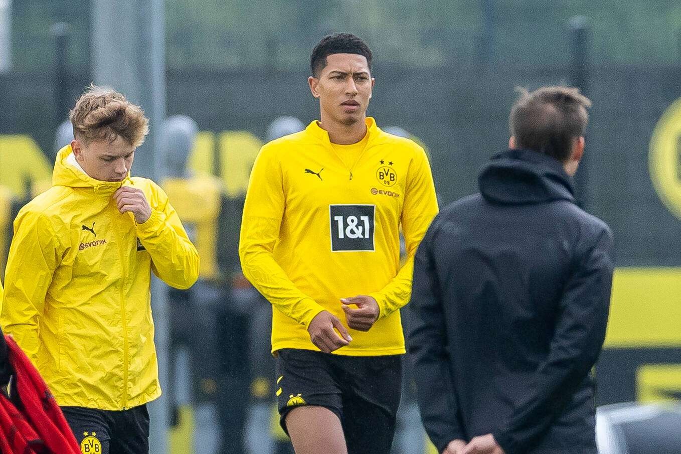 Neuzugang Jobe Bellingham an seinem ersten Trainingstag bei Borussia Dortmund, 10.06.2025