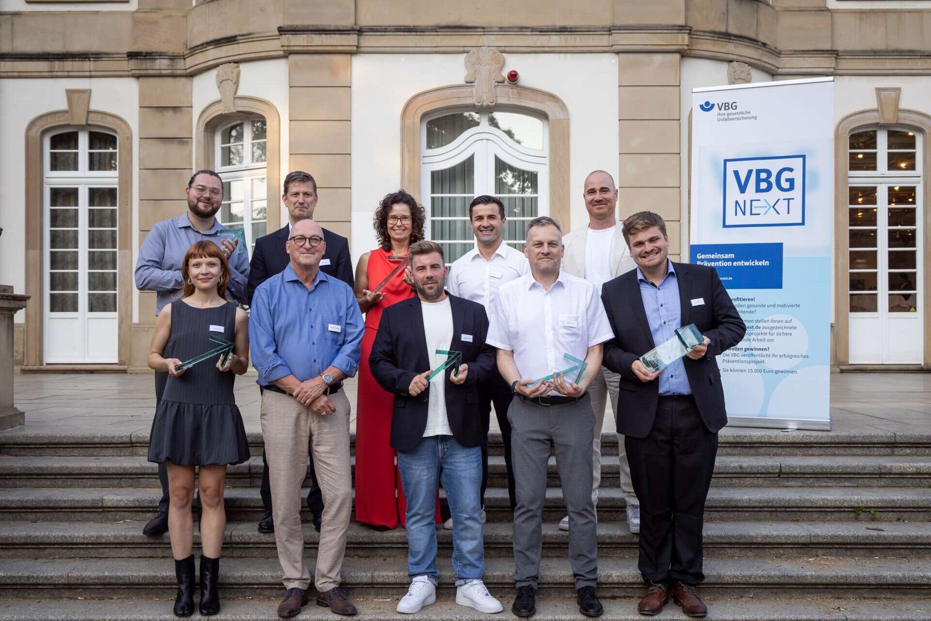 Gruppenbild Gewinner: Preisverleihung Präventionspreis 2026