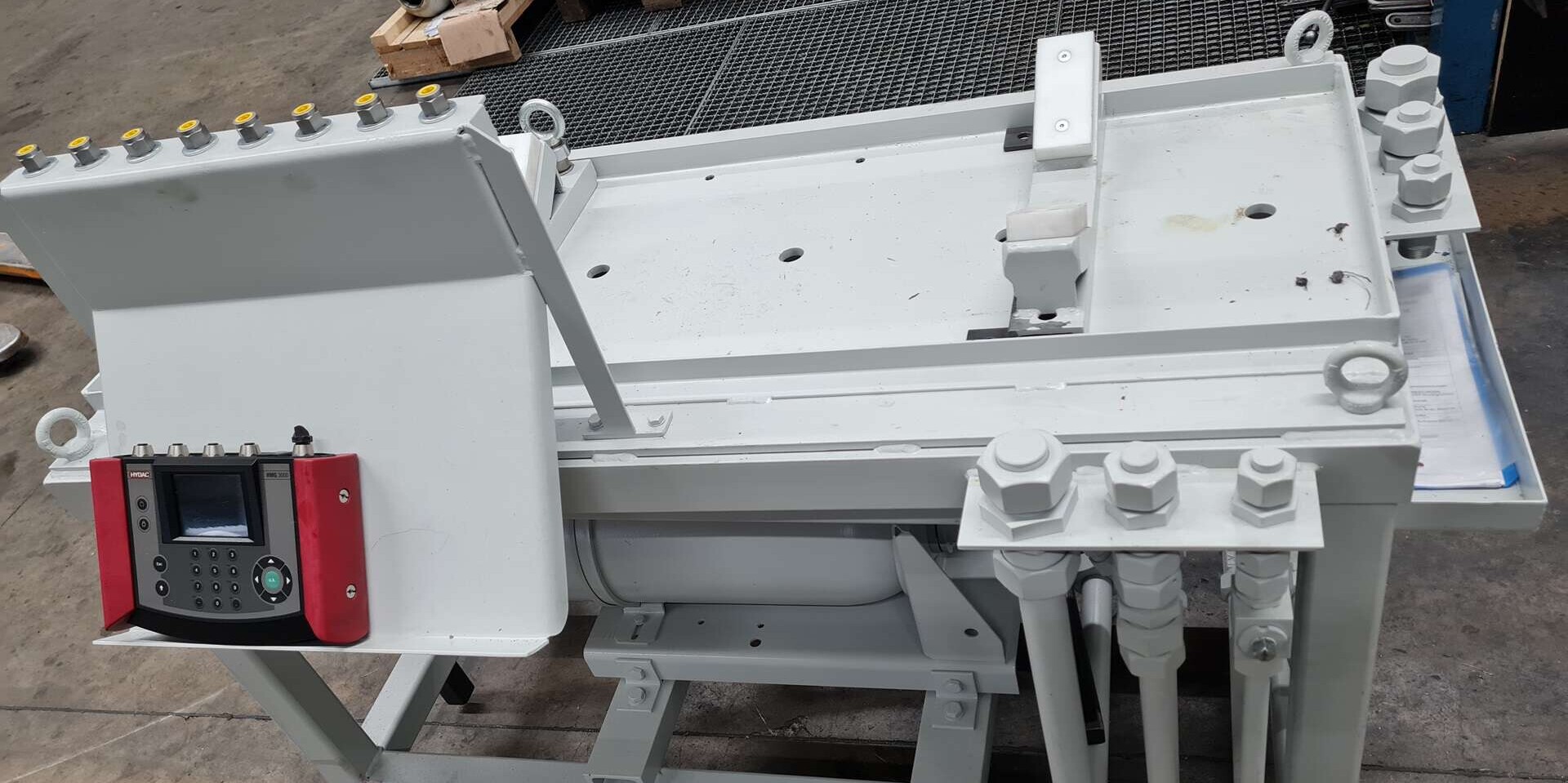 Otto Zimmermann: Prüftisch für hydraulische Antriebe