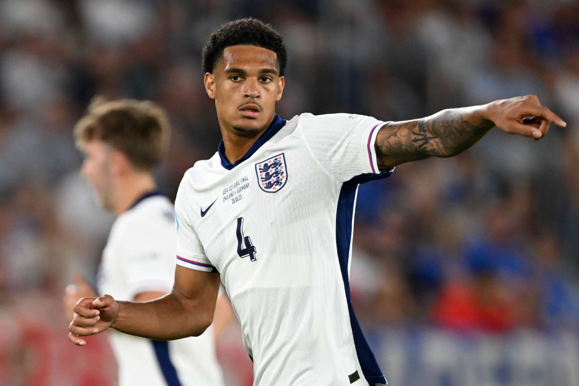 Englands U21-Nationalspieler Jarell Quansah während des EM-Finalspiels gegen Deutschland. 28.06.2025