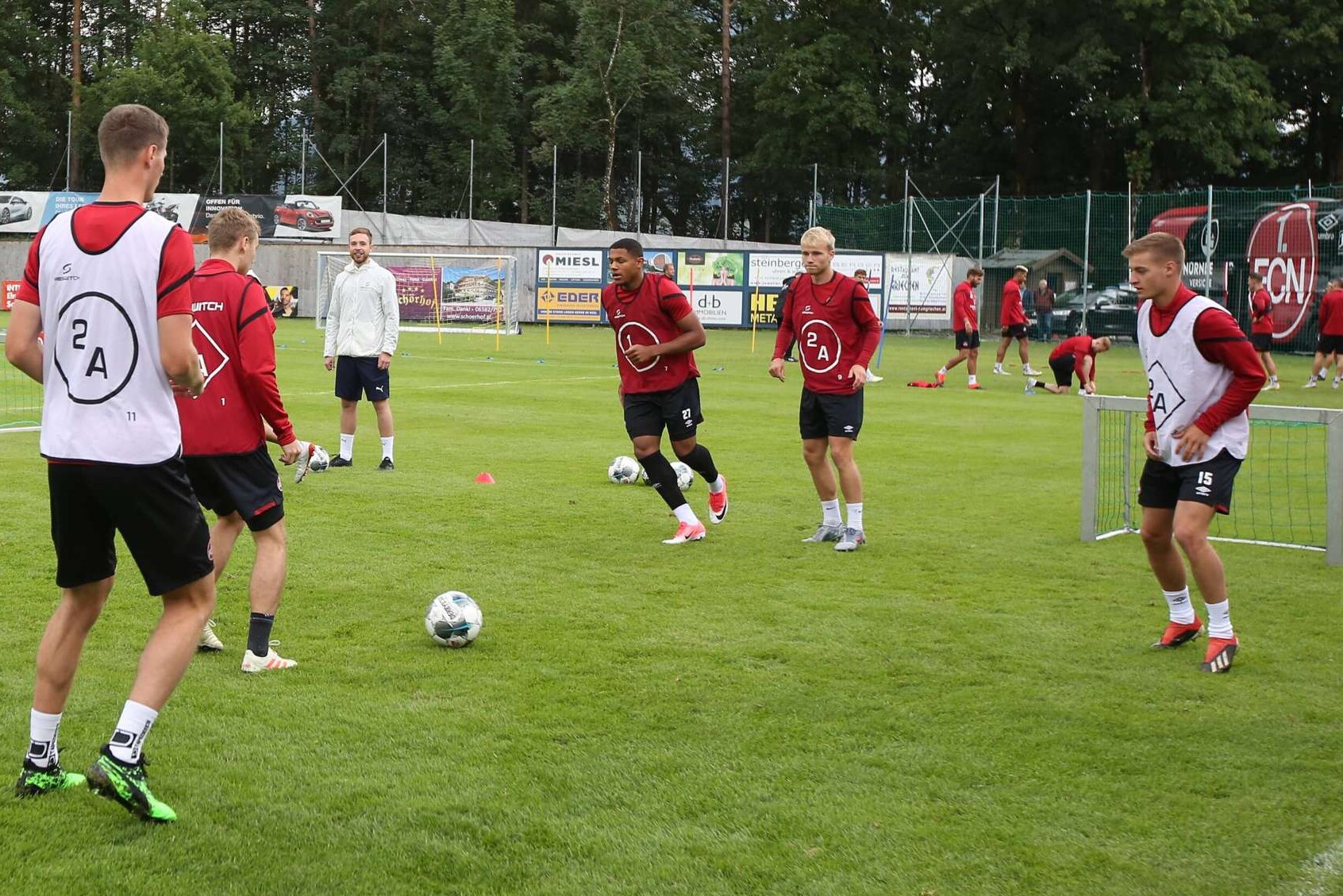 Kognitives Training unter der Leitung von Tammo Neubauer beim 1. FC Nürnberg, 12.07.2019