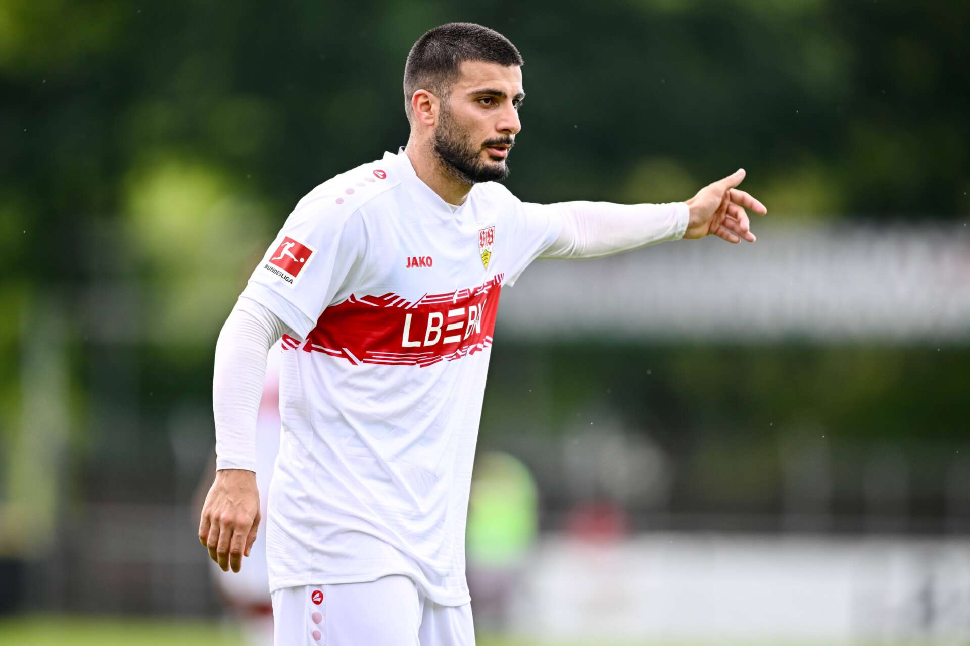 Der Stuttgarter Deniz Undav während eines Testspiels gegen Celta de Vigo, 26.07.2025 