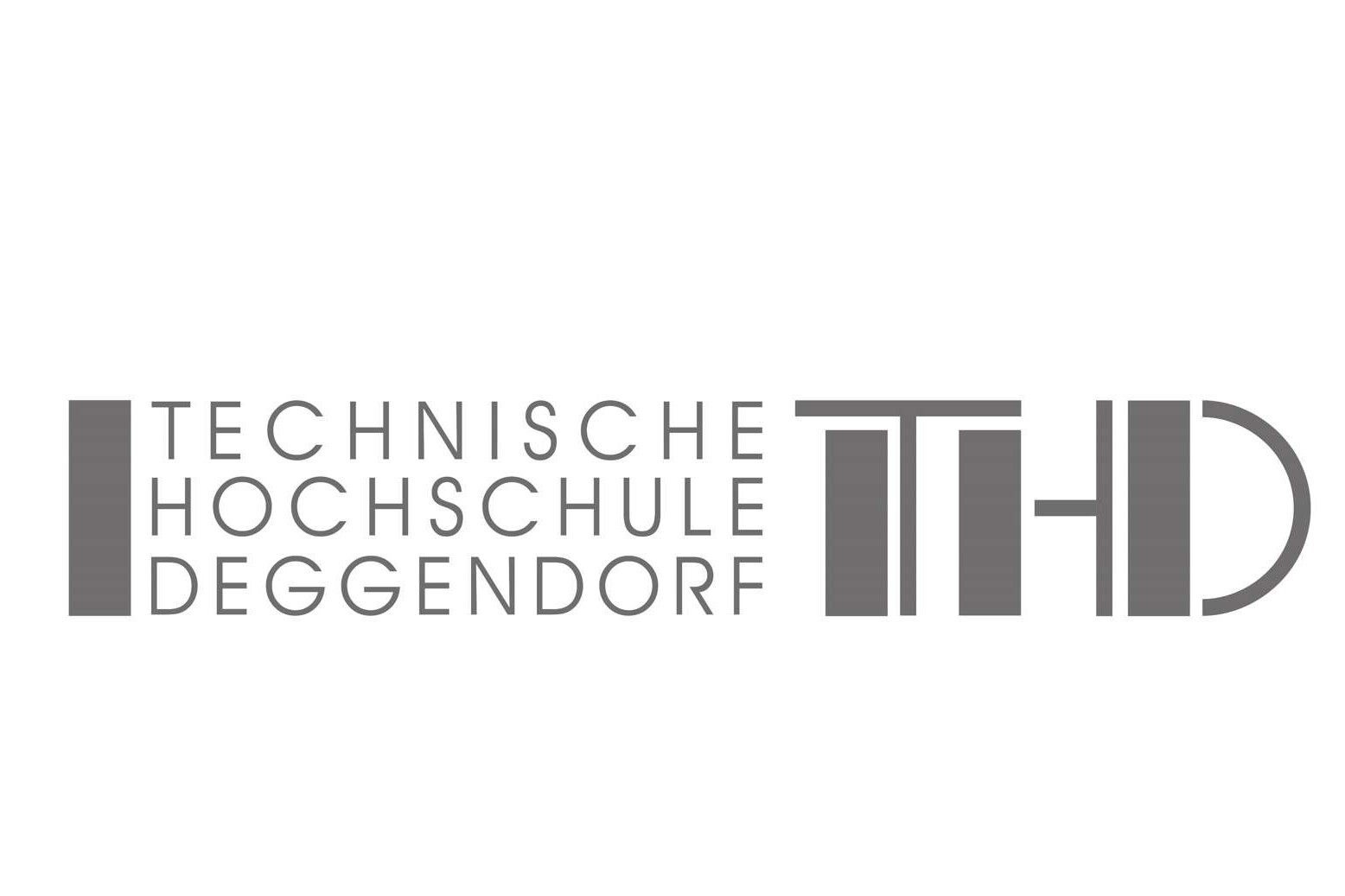 Logo THD Technische Hochschule Deggendorf - Kooperation mit der VBG Wissenschaftspreis für Studierende