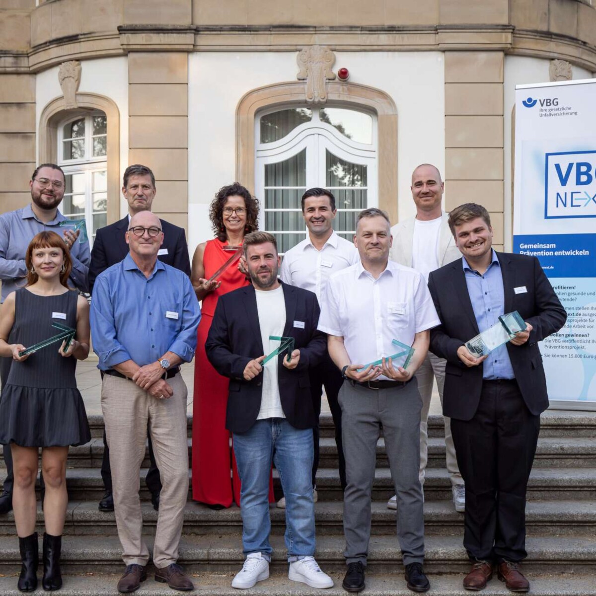 Gruppenbild Gewinner: Preisverleihung Präventionspreis 2026