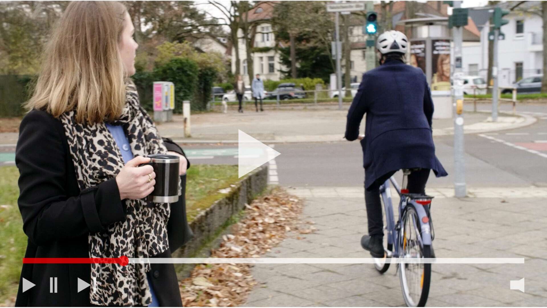 Fahrradsicherheitstraining: Bilder aus den Filmen