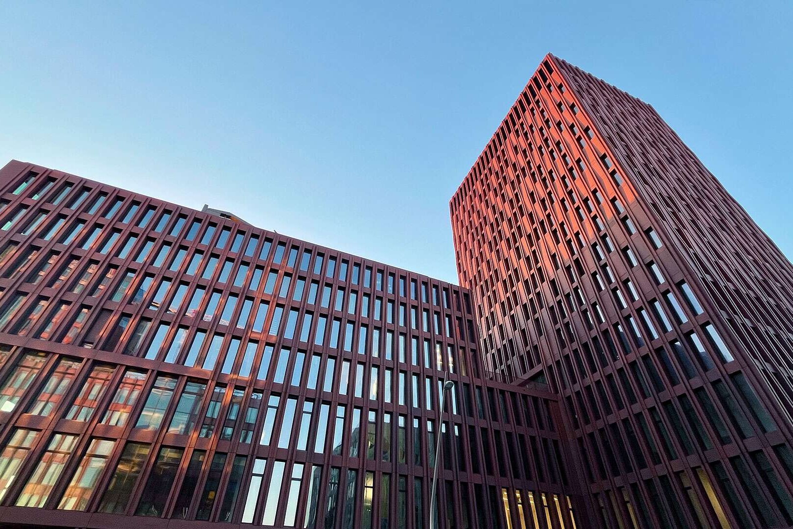 Fassade des  Previers, von unten betrachtet