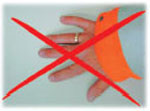 Hand mit Fingerring