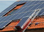 Solarmodule auf Dach