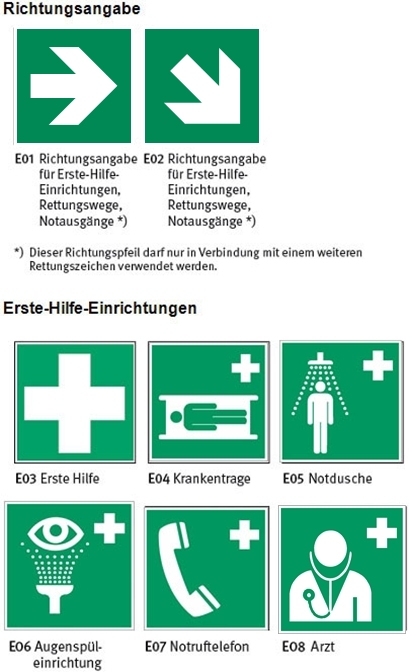 Rettungszeichen