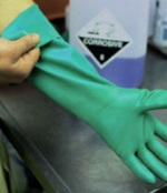 Handschuhe umschlagen