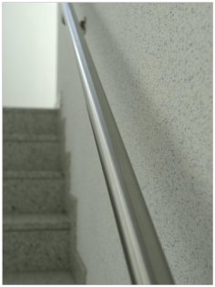 Handlauf einer Treppe