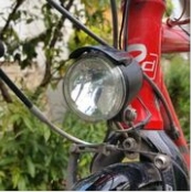 Frontscheinwerfer eines Fahrrads