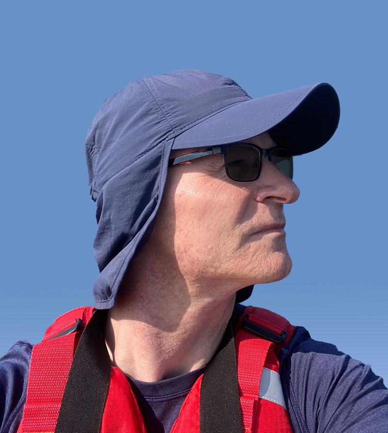 Sonnenschutz Mütze mit Schutz für Nacken und Ohren