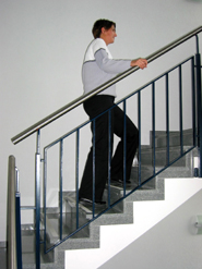 Handlauf an Treppe