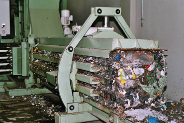 Abfallpresse