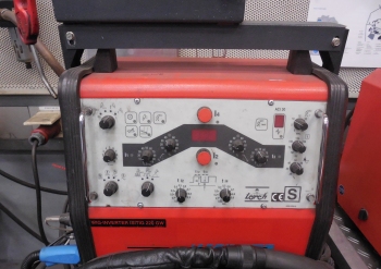 Kennzeichnungen an Elektroschweißgeräten