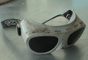 Schweißerschutzbrille mit Seitenschutz