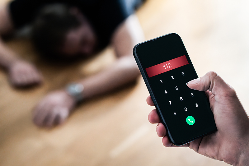 Mitarbeiter im Telefongespräch