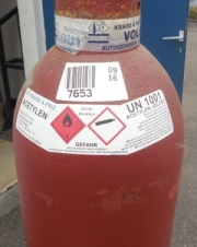 Acetylenflasche
