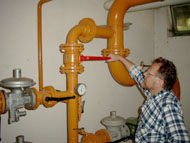 Gasleitungen