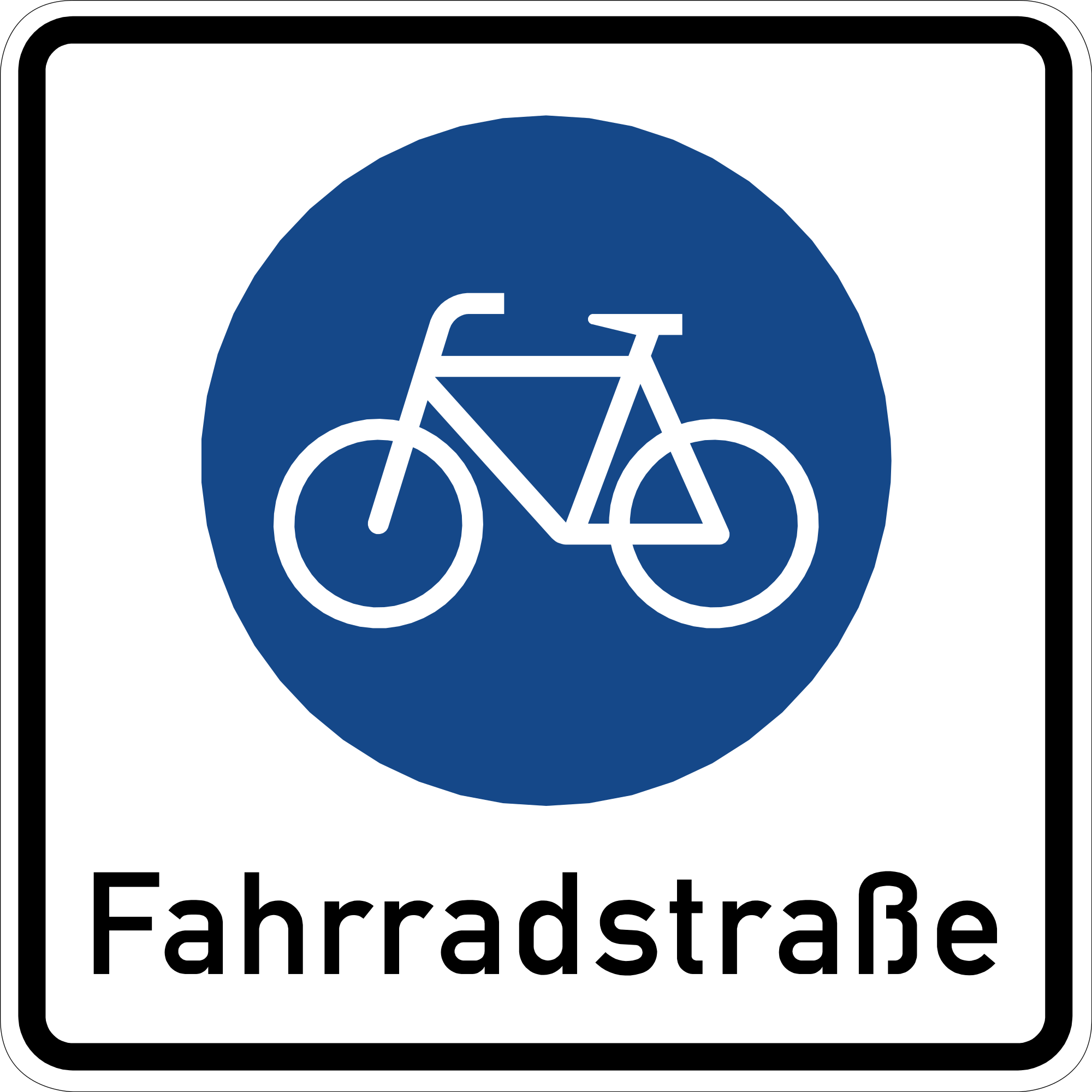 Fahrradstraße 